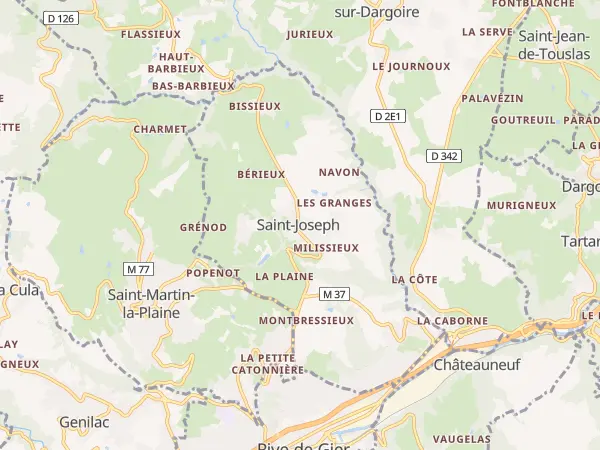 Plan de Saint-Joseph