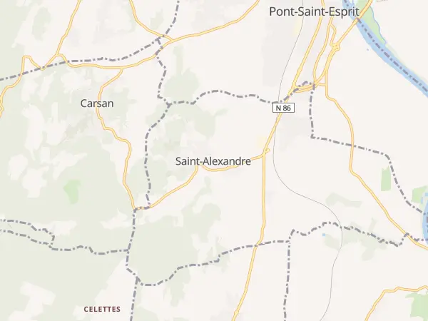 Plan de Saint-Alexandre
