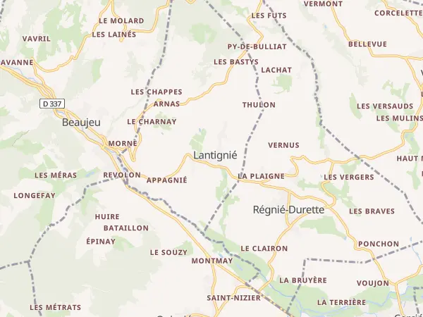 Plan de Lantignié