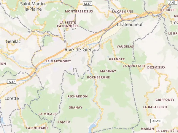 Plan de Châteauneuf