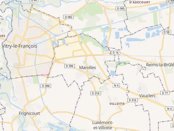 Plan de Marolles