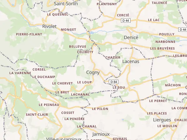 Plan de Cogny
