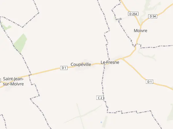 Plan de Coupéville