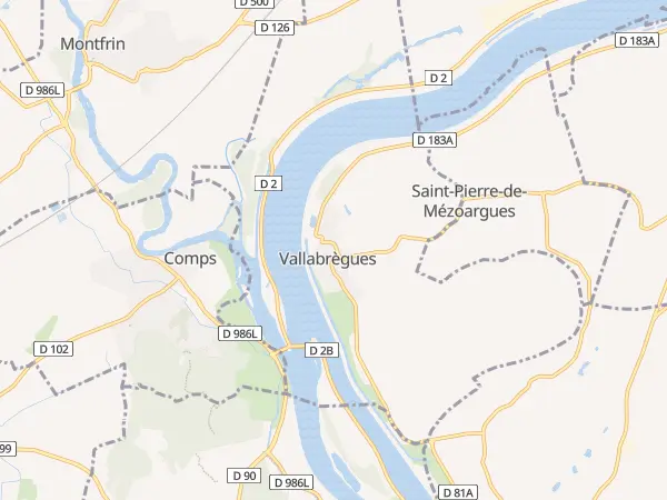 Plan de Vallabrègues