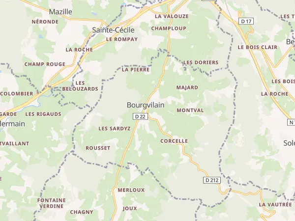Plan de Bourgvilain