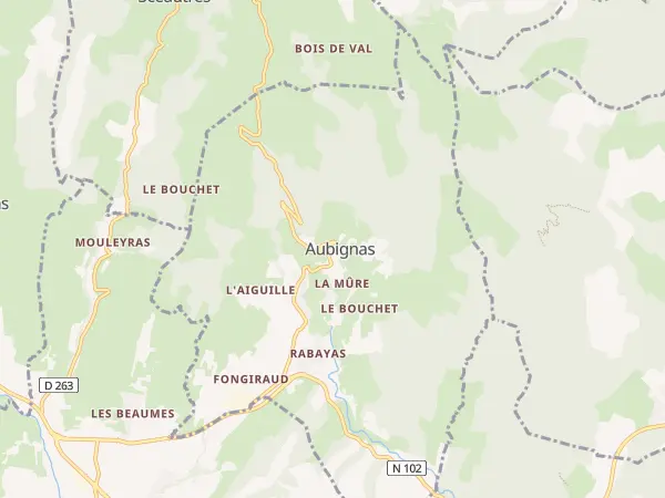 Plan de Aubignas
