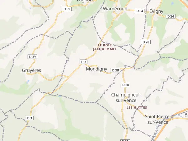 Plan de Mondigny