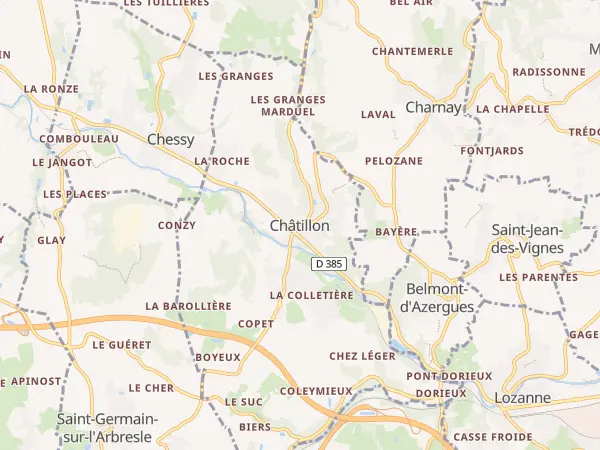 Plan de Châtillon