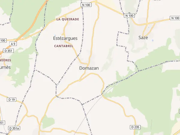 Plan de Domazan