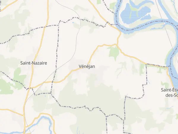 Plan de Vénéjan