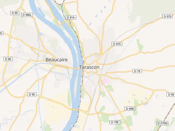 Plan de Tarascon