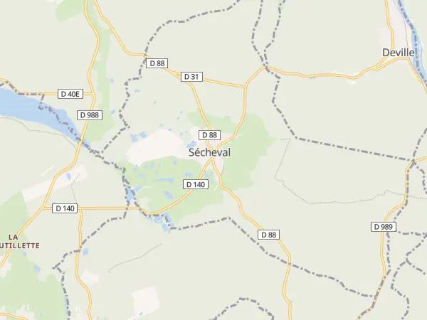 Plan de Sécheval