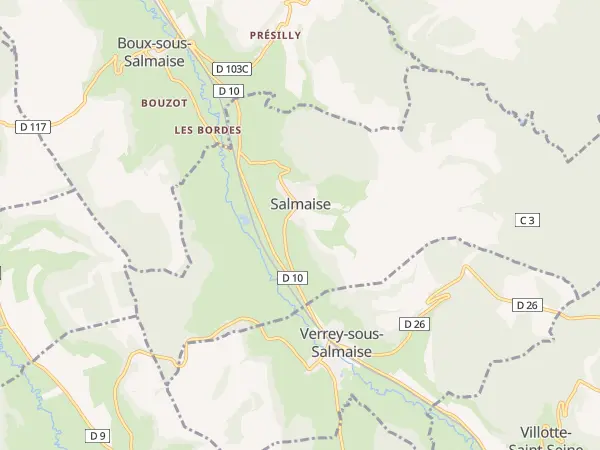 Plan de Salmaise