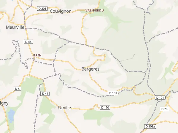 Plan de Bergères