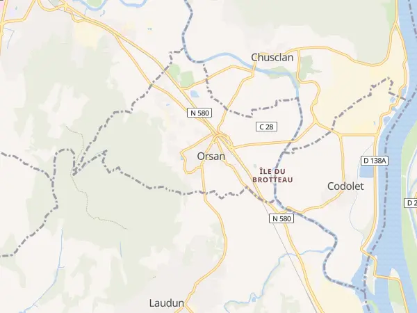 Plan de Orsan