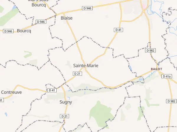 Plan de Sainte-Marie