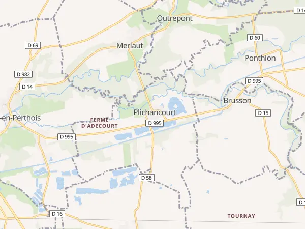 Plan de Plichancourt