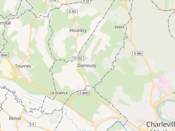 Plan de Damouzy