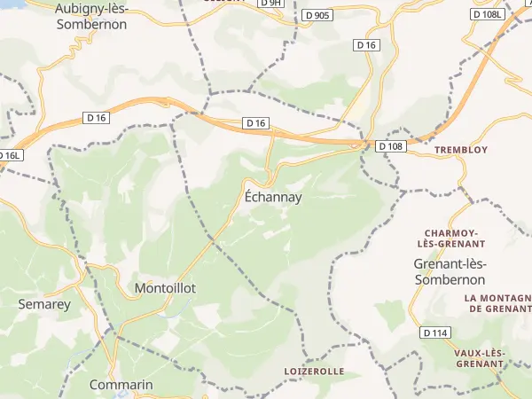 Plan de Échannay