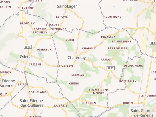 Plan de Charentay