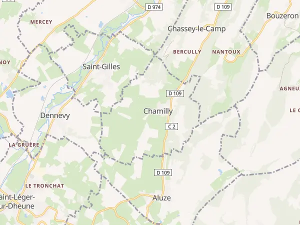 Plan de Chamilly