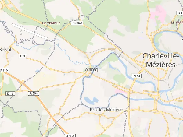 Plan de Warcq
