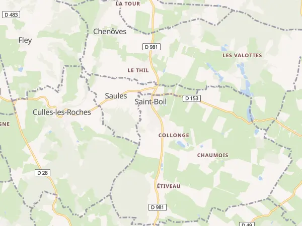 Plan de Saint-Boil