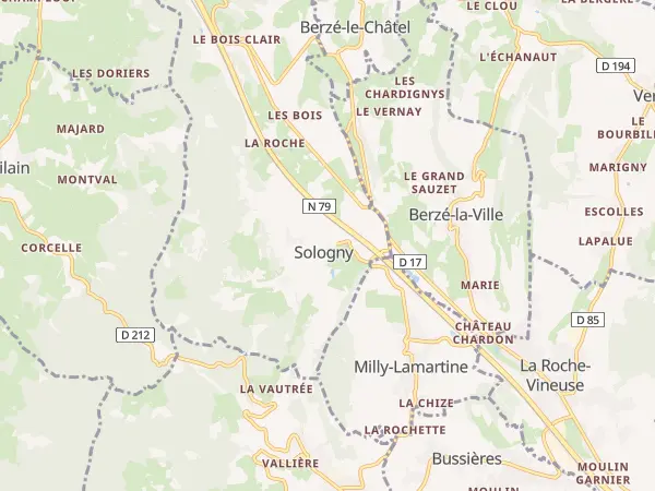 Plan de Sologny