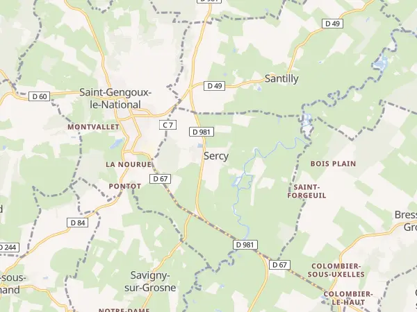 Plan de Sercy