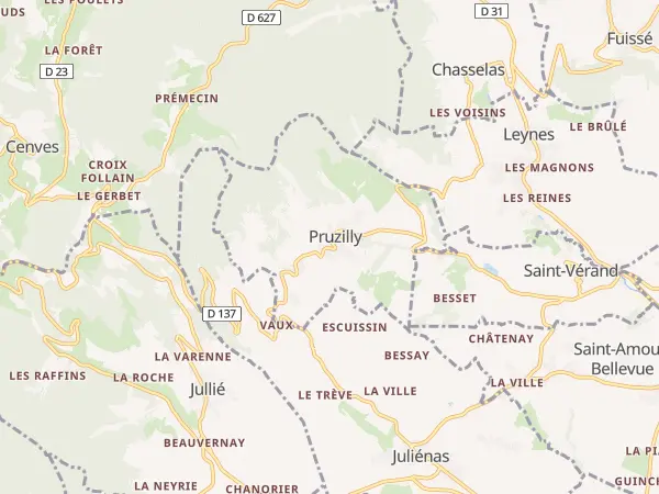 Plan de Pruzilly