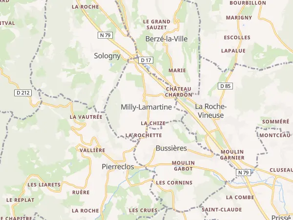 Plan de Milly-Lamartine