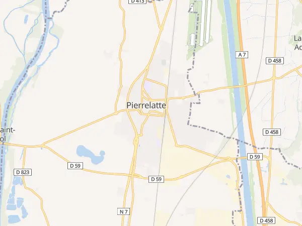 Plan de Pierrelatte