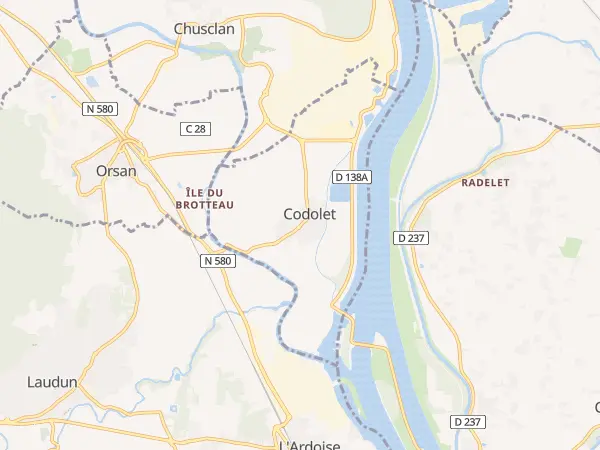 Plan de Codolet