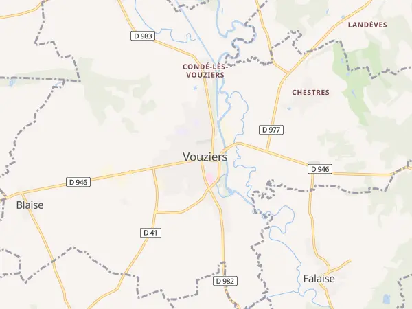 Plan de Vouziers
