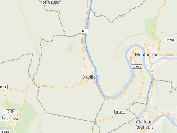 Plan de Deville