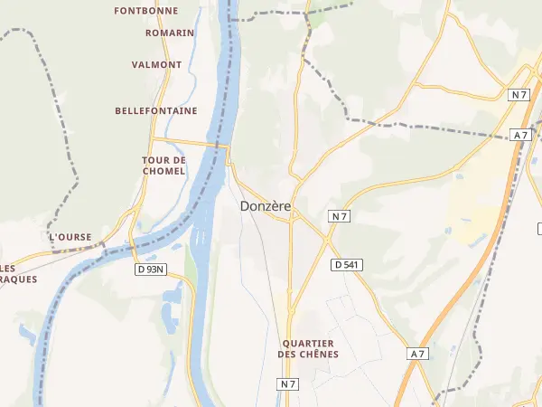 Plan de Donzère