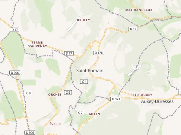 Plan de Saint-Romain