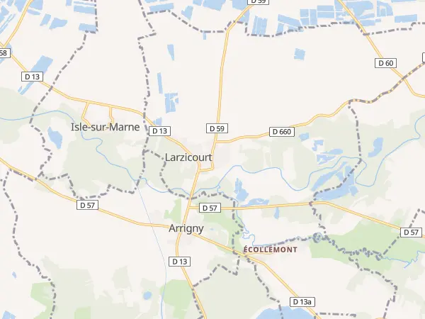Plan de Larzicourt