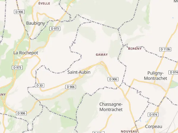 Plan de Saint-Aubin