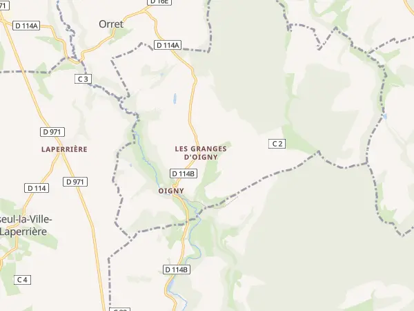 Plan de Oigny