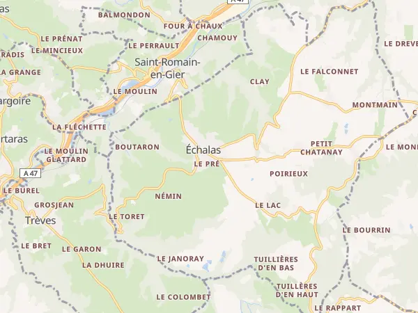 Plan de Échalas