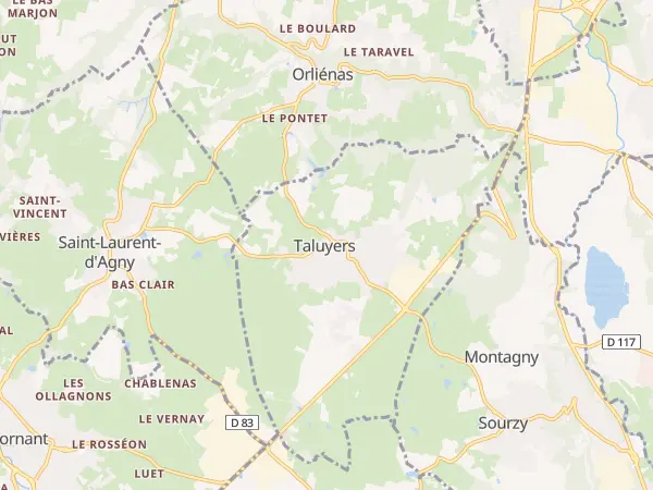 Plan de Taluyers