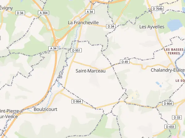 Plan de Saint-Marceau