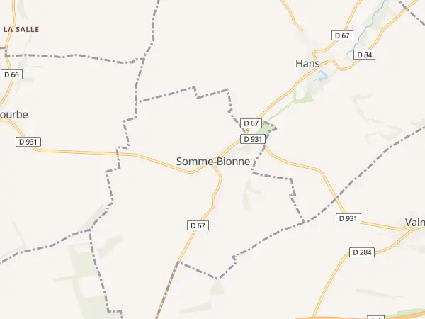 Plan de Somme-Bionne