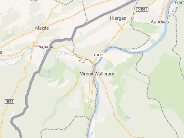 Plan de Vireux-Molhain