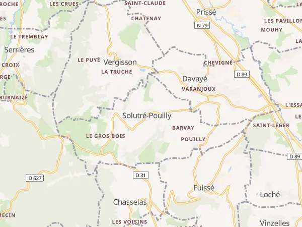 Plan de Solutré-Pouilly