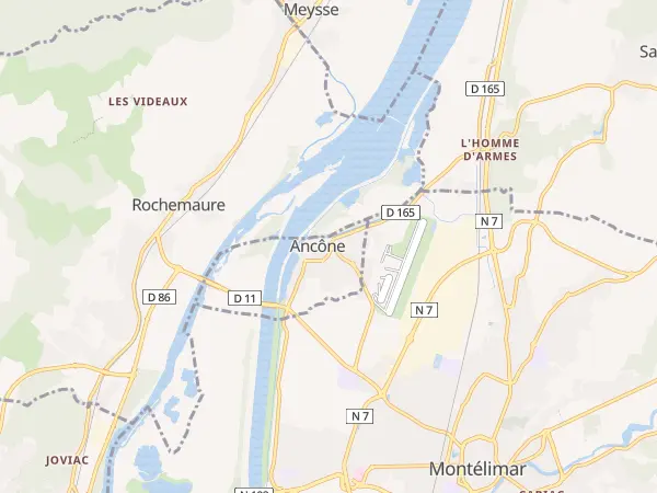 Plan de Ancône