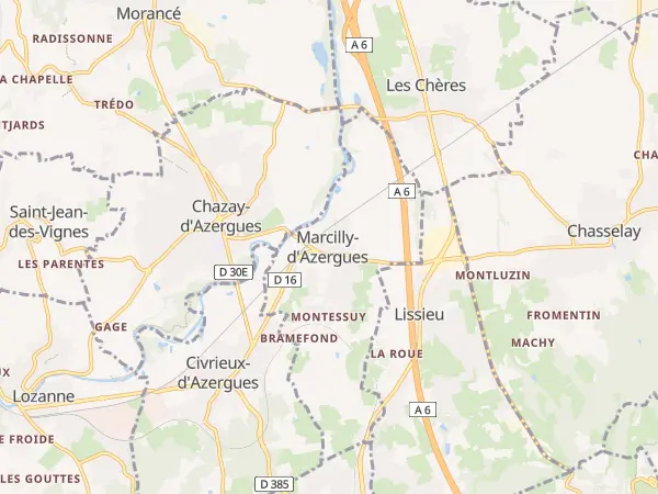 Plan de Marcilly-d’Azergues