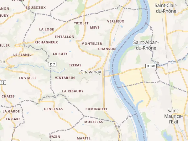Plan de Chavanay