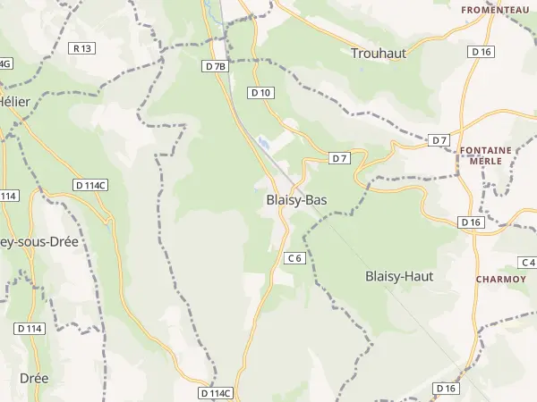 Plan de Blaisy-Bas